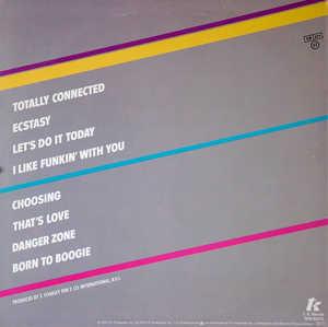 Back Cover Album T-connection - Totally Connected Back Cover Album T-connection - Totally Connected
