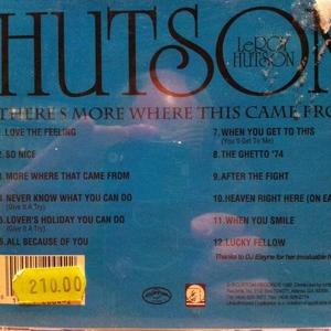 Back Cover Album Leroy Hutson - There's More Where This Came From Back Cover Album Leroy Hutson - There's More Where This Came From