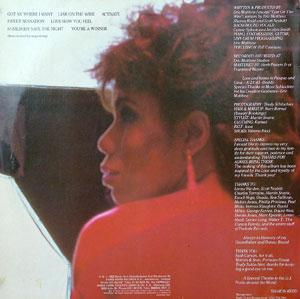 Back Cover Album Sharon Redd - Love How You Feel