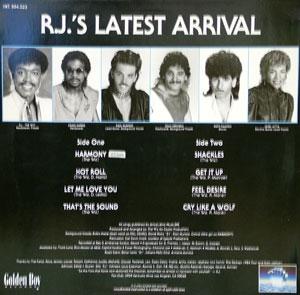Back Cover Album R.j.'s Latest Arrival - Harmony