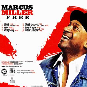 Back Cover Album Marcus Miller - Free