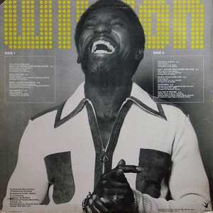 Back Cover Album Al Wilson - I've Got A Feeling