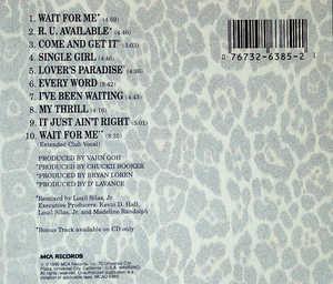 Back Cover Album Stacye And Kimiko - Paradise