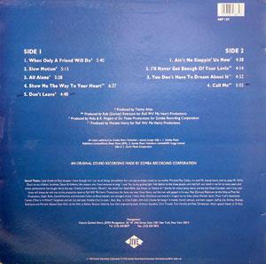 Back Cover Album Mike Davis - When Only A Friend Will Do Back Cover Album Mike Davis - When Only A Friend Will Do