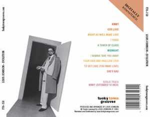 Back Cover Album Louis Johnson - Evolution  | ftg records | FTG-158 | UK