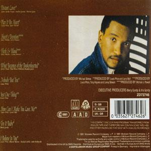 Back Cover Album Louis Price - Louis Price Back Cover Album Louis Price - Louis Price