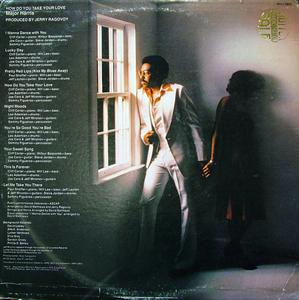 Back Cover Album Major Harris - How Do You Take Your Love