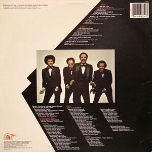Back Cover Album The Chi-lites - Me And You