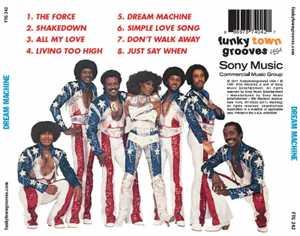 Back Cover Album Dream Machine - Dream Machine  | funkytowngrooves usa records | FTG-242 | US
