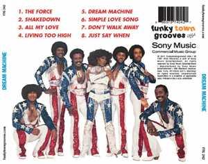 Back Cover Album Dream Machine - Dream Machine | funkytowngrooves usa records | FTG-242 | US Back Cover Album Dream Machine - Dream Machine | funkytowngrooves usa records | FTG-242 | US