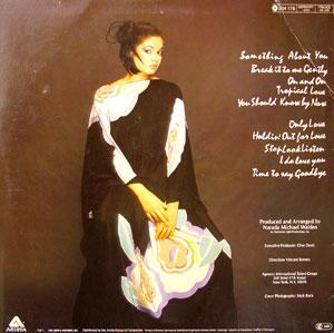 Back Cover Album Angela Bofill - Something About You