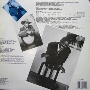 Back Cover Album Rick Clarke - Time Keep Movin' On