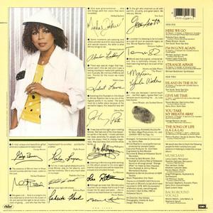 Back Cover Album Minnie Riperton - Love Lives Forever Back Cover Album Minnie Riperton - Love Lives Forever