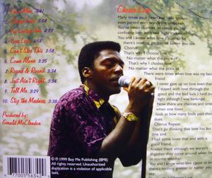 Back Cover Album Gerald Mcclendon - Choose Love