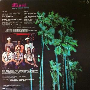 Back Cover Album Miami - The Party Freaks