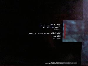 Back Cover Album Sade - Promise Back Cover Album Sade - Promise