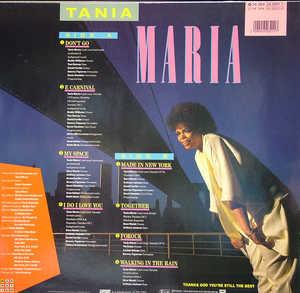 Back Cover Album Tania Maria - Made In New York