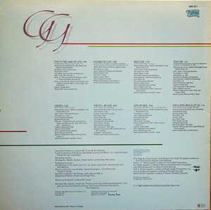 Back Cover Album Gloria Gaynor - Gloria Gaynor Back Cover Album Gloria Gaynor - Gloria Gaynor