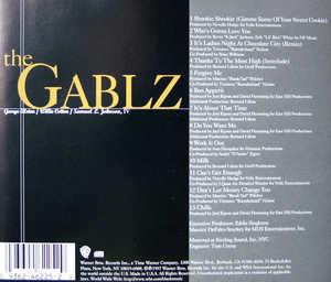 Back Cover Album The Gablz - The Gablz