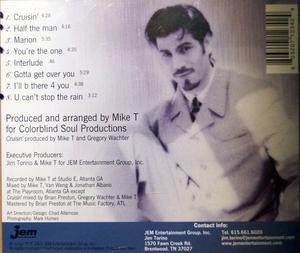 Back Cover Album Mike T - A Matter Of Time Back Cover Album Mike T - A Matter Of Time
