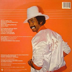 Back Cover Album Larry Graham - One In A Million You Back Cover Album Larry Graham - One In A Million You
