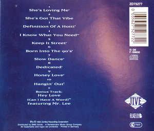 Back Cover Album R. Kelly - Born Into The 90's