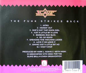Back Cover Album Slave - The Funk Strikes Back