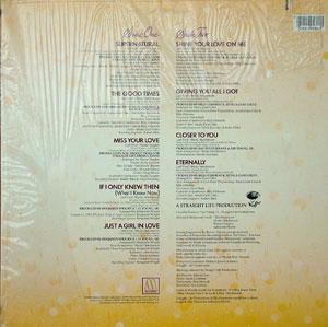 Back Cover Album The Emotions - If I Only Knew Back Cover Album The Emotions - If I Only Knew
