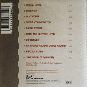 Back Cover Album Jeff Redd - A Quiet Storm Back Cover Album Jeff Redd - A Quiet Storm