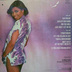 Back Cover Album Dee Dee Bridgewater - Bad For Me