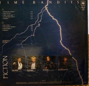 Back Cover Album Time Bandits - Fiction