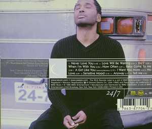 Back Cover Album Kevon Edmonds - 24/7