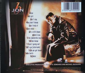 Back Cover Album Jon B - Cool Relax Back Cover Album Jon B - Cool Relax