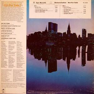 Back Cover Album Webster Lewis - On The Town Back Cover Album Webster Lewis - On The Town