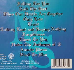 Back Cover Album Michael Sterling - Trust