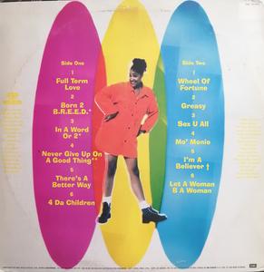 Back Cover Album Monie Love - In A Word Or 2