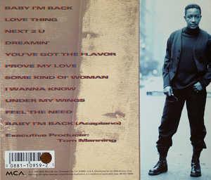 Back Cover Album James 'j.t.' Taylor - Baby I'm Back Back Cover Album James 'j.t.' Taylor - Baby I'm Back