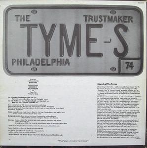 Back Cover Album The Tymes - Trustmaker