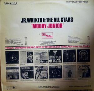 Back Cover Album Junior Walker & The All-stars - Moody Jr.