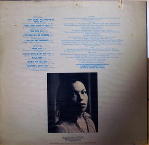 Back Cover Album Roberta Flack - Blue Lights In The Basement Back Cover Album Roberta Flack - Blue Lights In The Basement