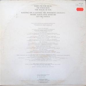 Back Cover Album The Originals - Yesterday And Today Back Cover Album The Originals - Yesterday And Today