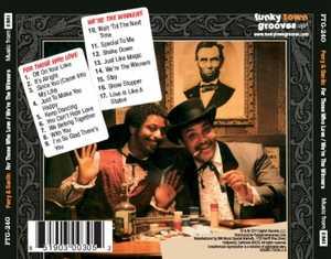 Back Cover Album Perry & Sanlin - We're The Winners | funkytowngrooves usa records | FTG-240 | US Back Cover Album Perry & Sanlin - We're The Winners | funkytowngrooves usa records | FTG-240 | US