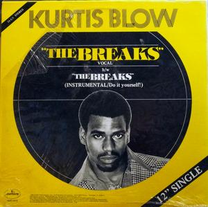 Back Cover Single Kurtis Blow - The Breaks