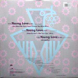 Back Cover Single Tony Terry - Young Love