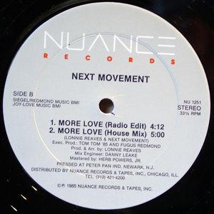 Back Cover Single The Next Movement - More Love