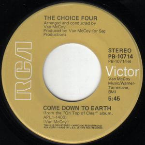 Back Cover Single The Choice Four - Just Let Me Hold You For A Night