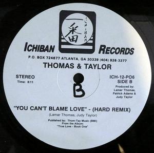 Back Cover Single Thomas And Taylor - Try Me
