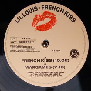 Back Cover Single Lil Louis - French Kiss