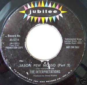 Back Cover Single The Interpretations - Jason Pew Mosso