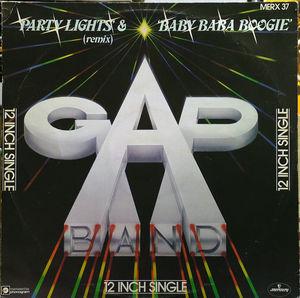 Back Cover Single The Gap Band - Party Lights
